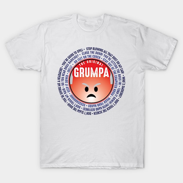 GRUMPA T-Shirt by hamiltonarts